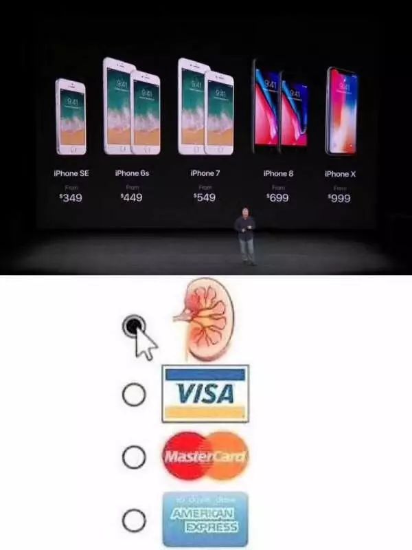 iPhoneX最新的17个梗，你买吗？