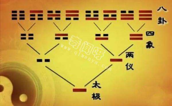 《八卦的知识》太极，两仪，四象，八卦，分别都是什么？